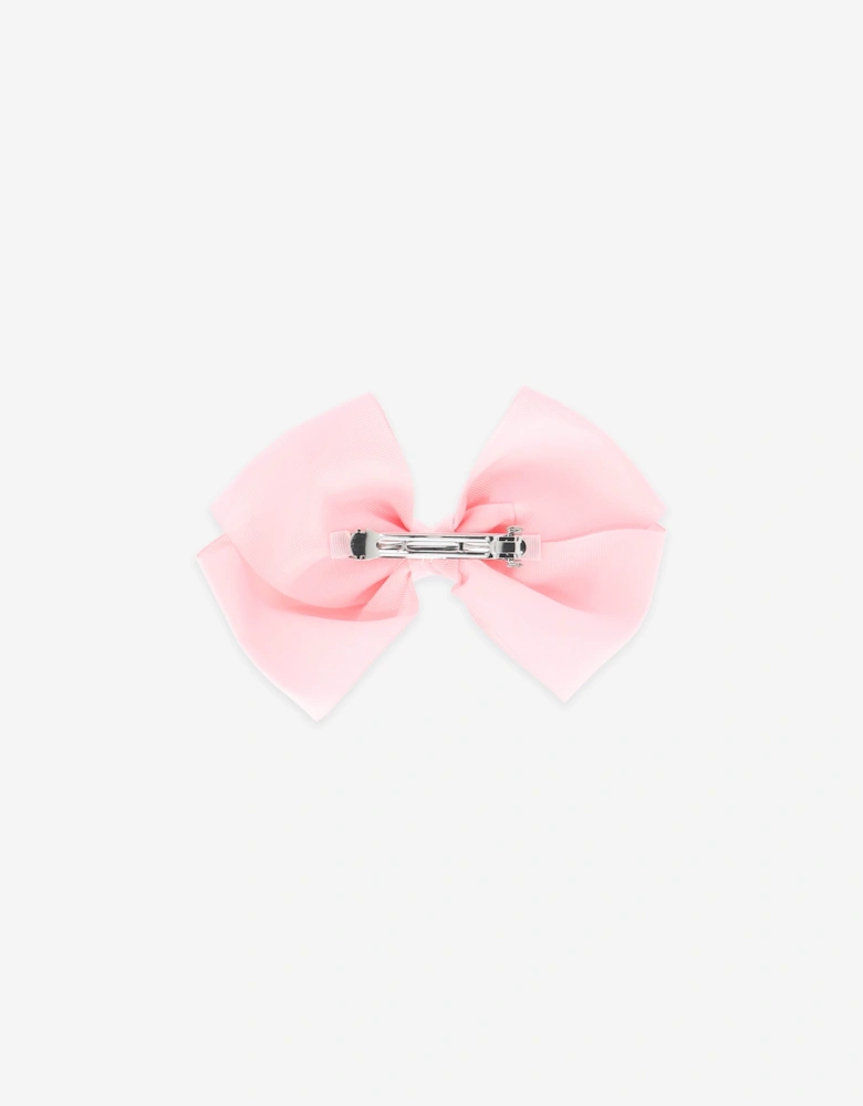Angels Face Girls Mega Bow Hair Clip in Pink