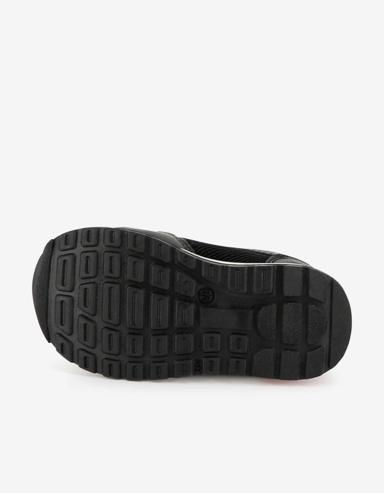 BOSS Boys Logo Trainers in Black