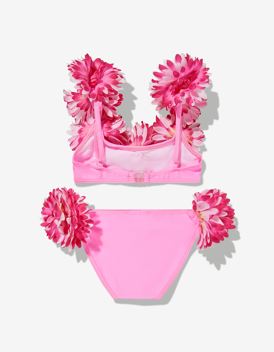 Girls Flower Bikini in Pink