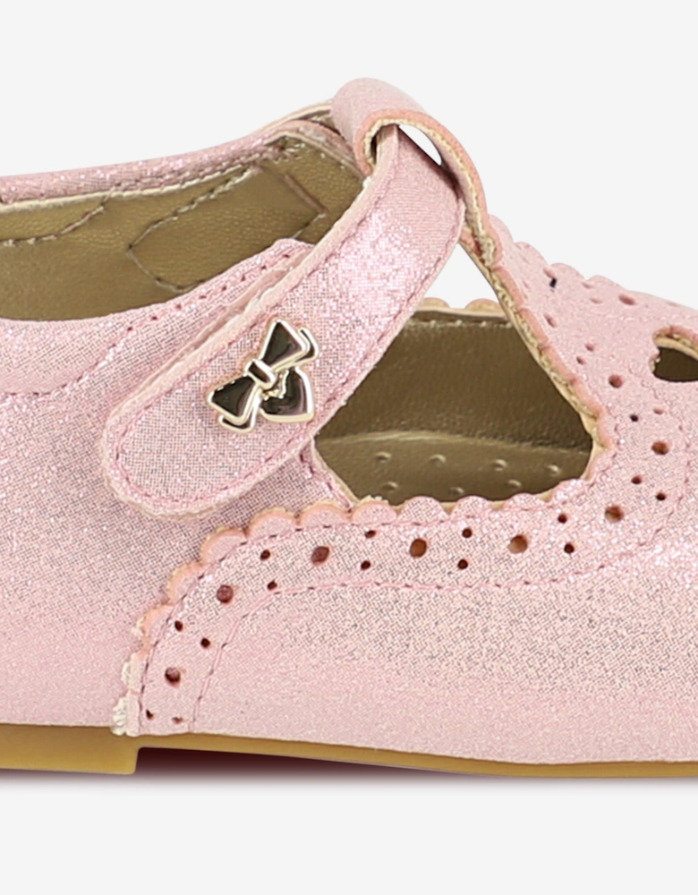Angels Face Baby Girls Melba Shoes in Pink