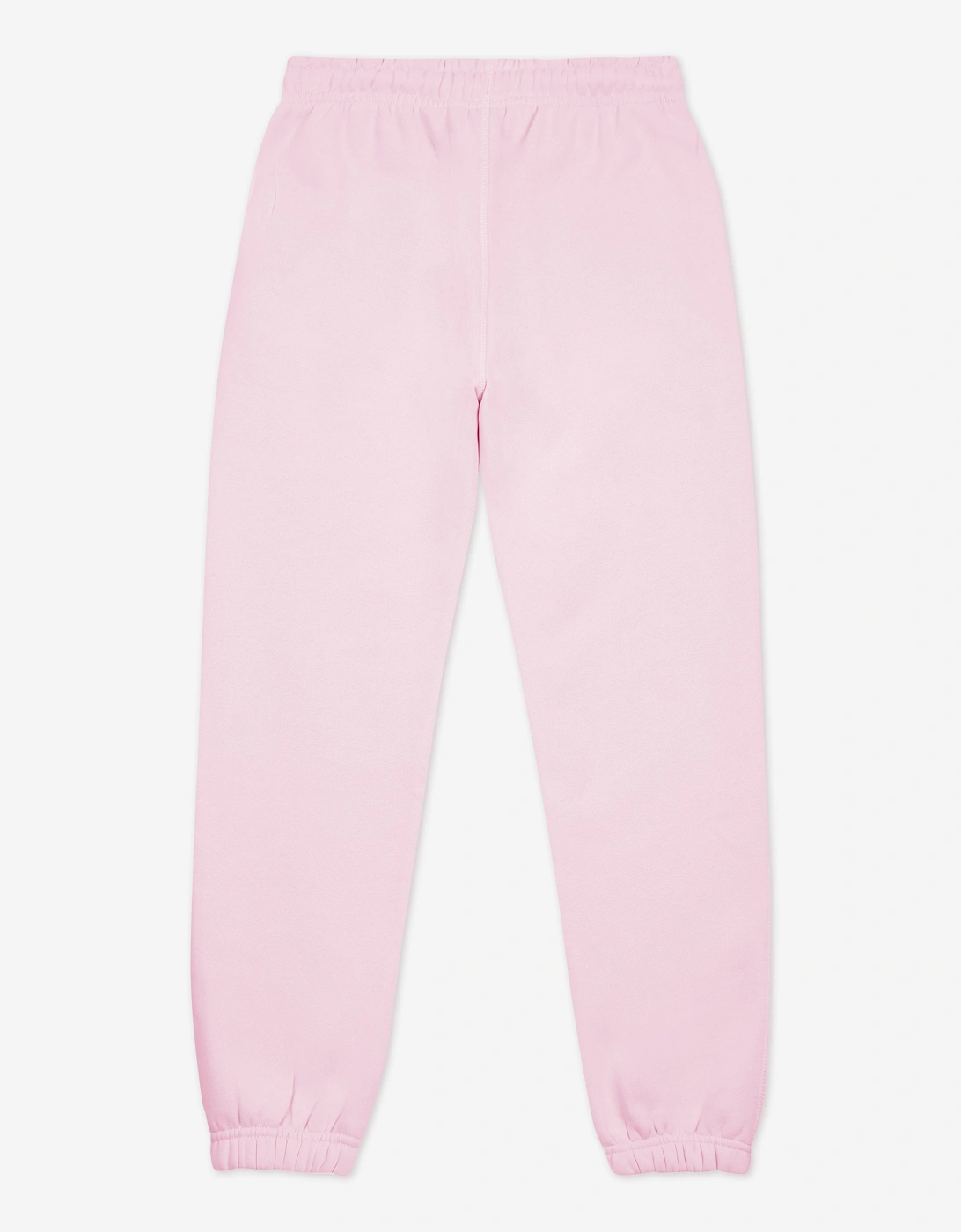 Girls Brush Back Small Logo Joggers in Pink