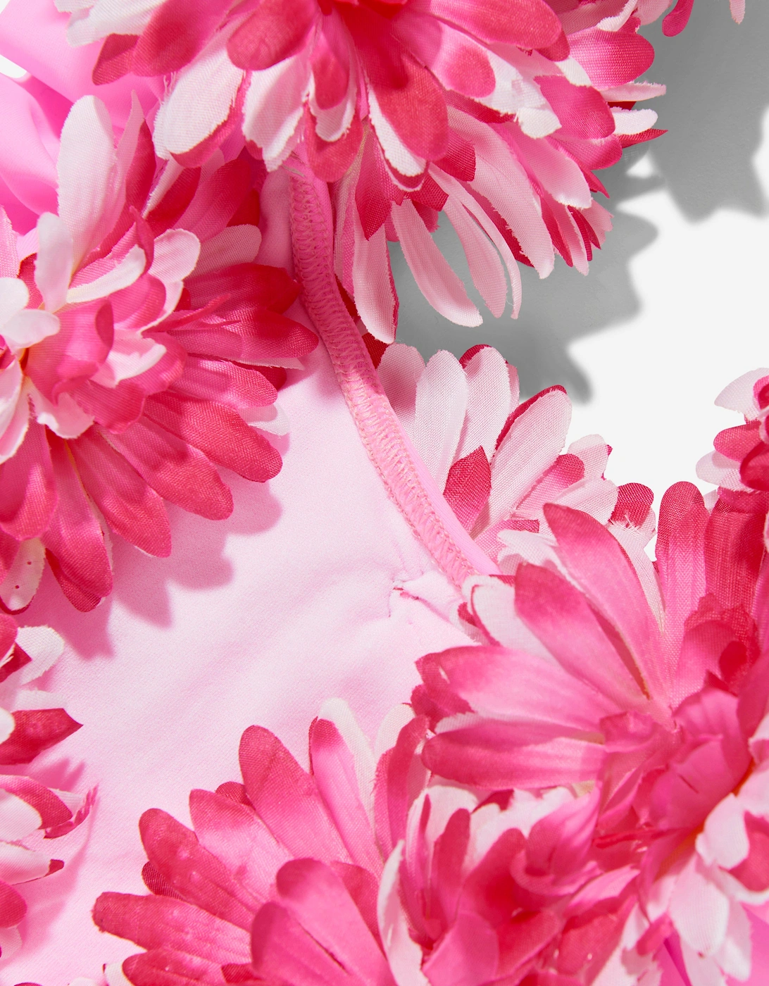 Girls Flower Swimsuit in Pink