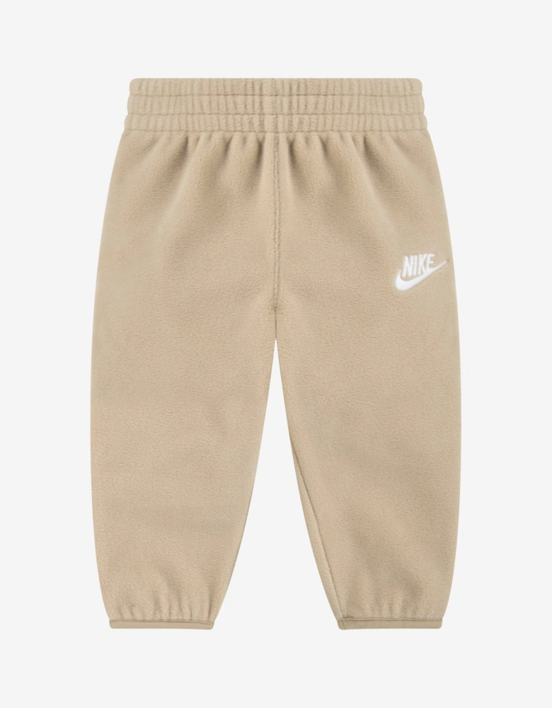 Boys Lifestyle Essential 1/2 Zip Tracksuit in Beige