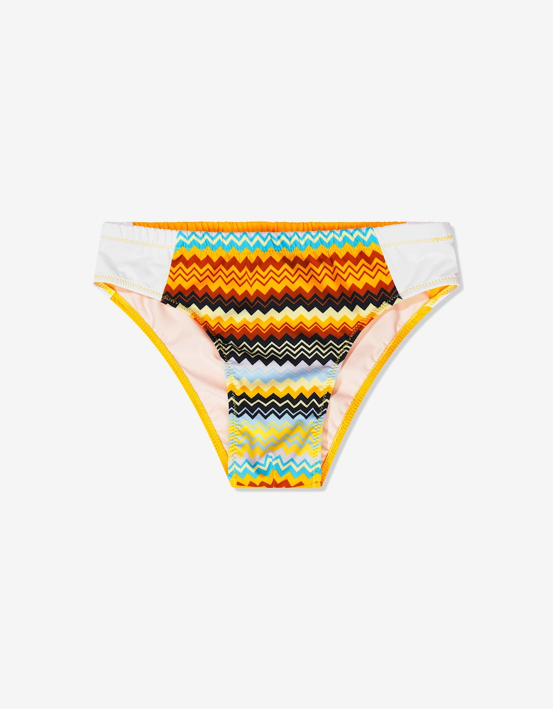 Boys Logo Swimming Briefs in Multicolor, 5 of 4