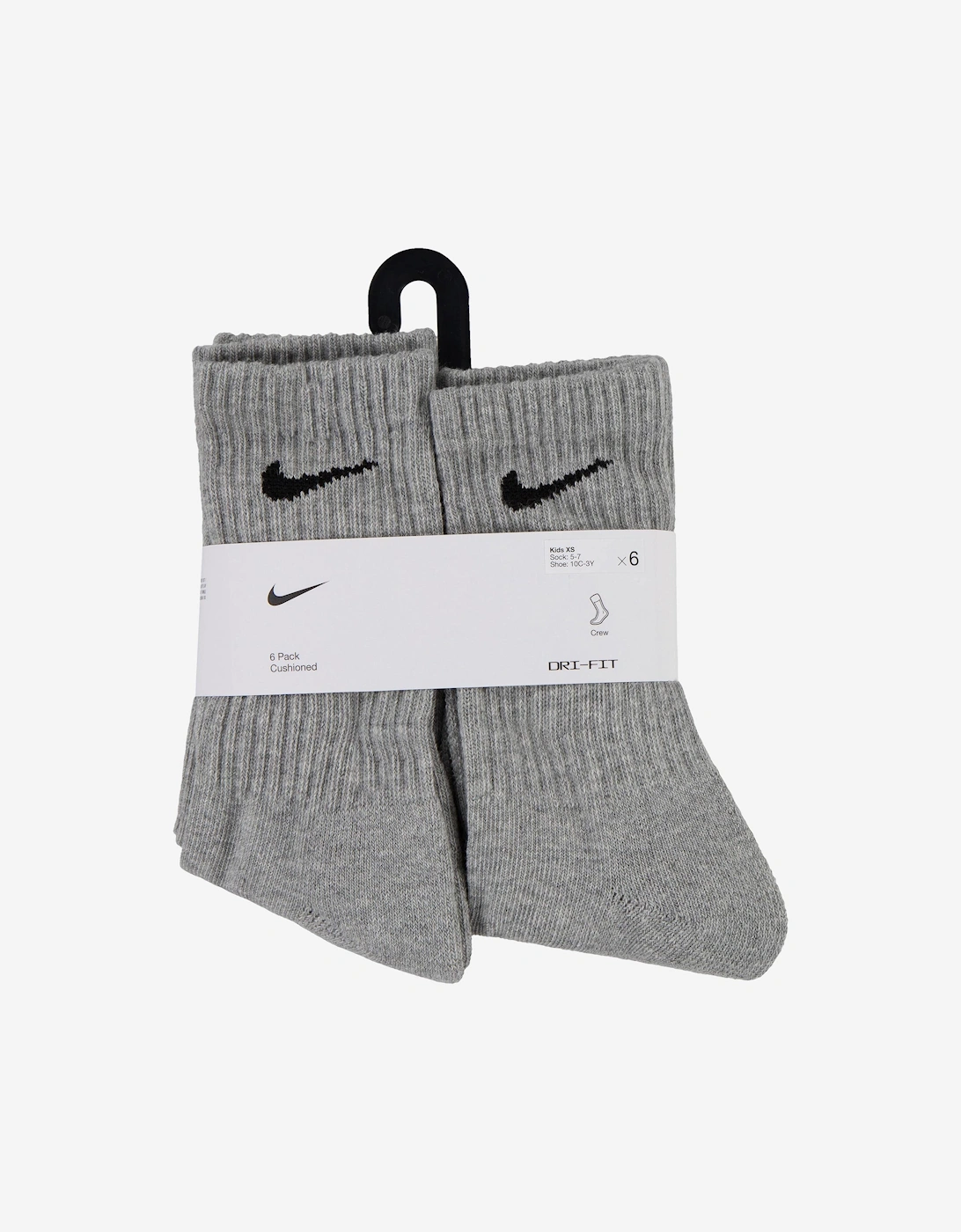 Kids Performance Socks Set in Grey
