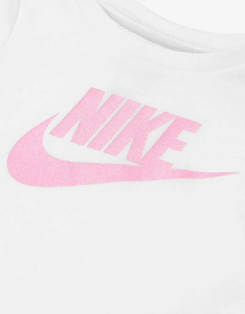 Girls Futura T-Shirt in White