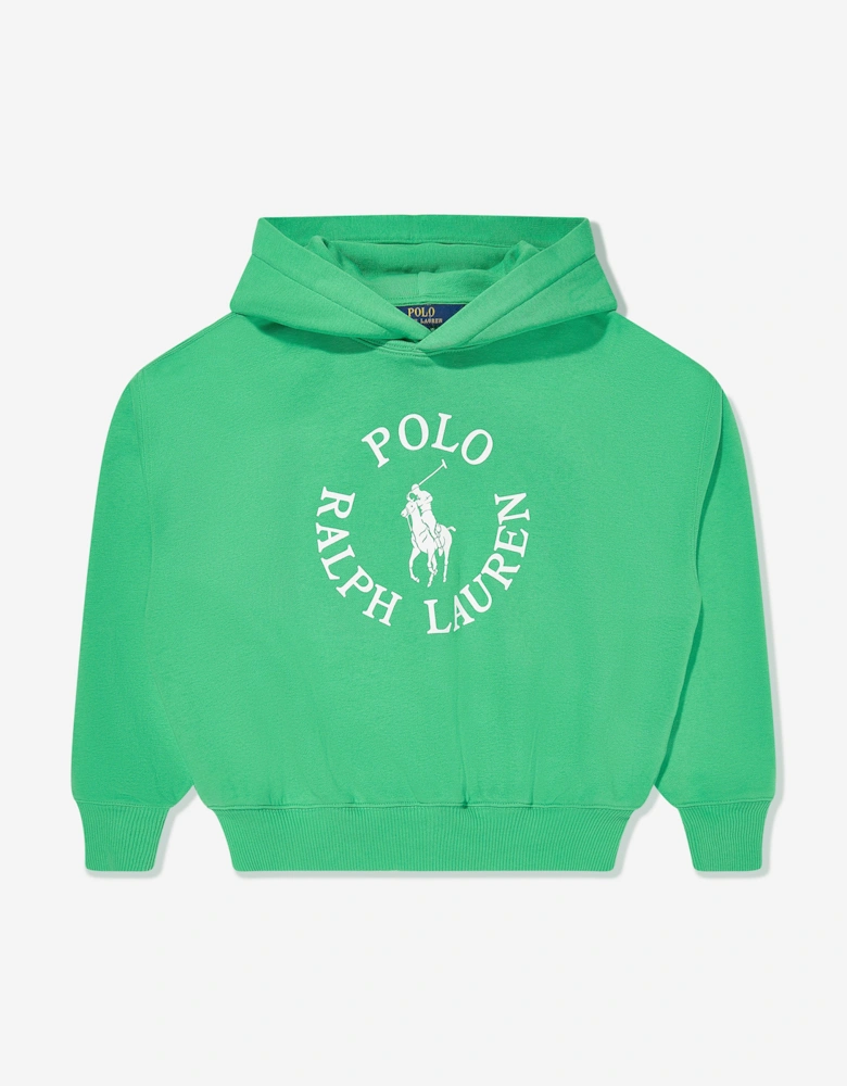 Girls Bubble Hoodie in Green