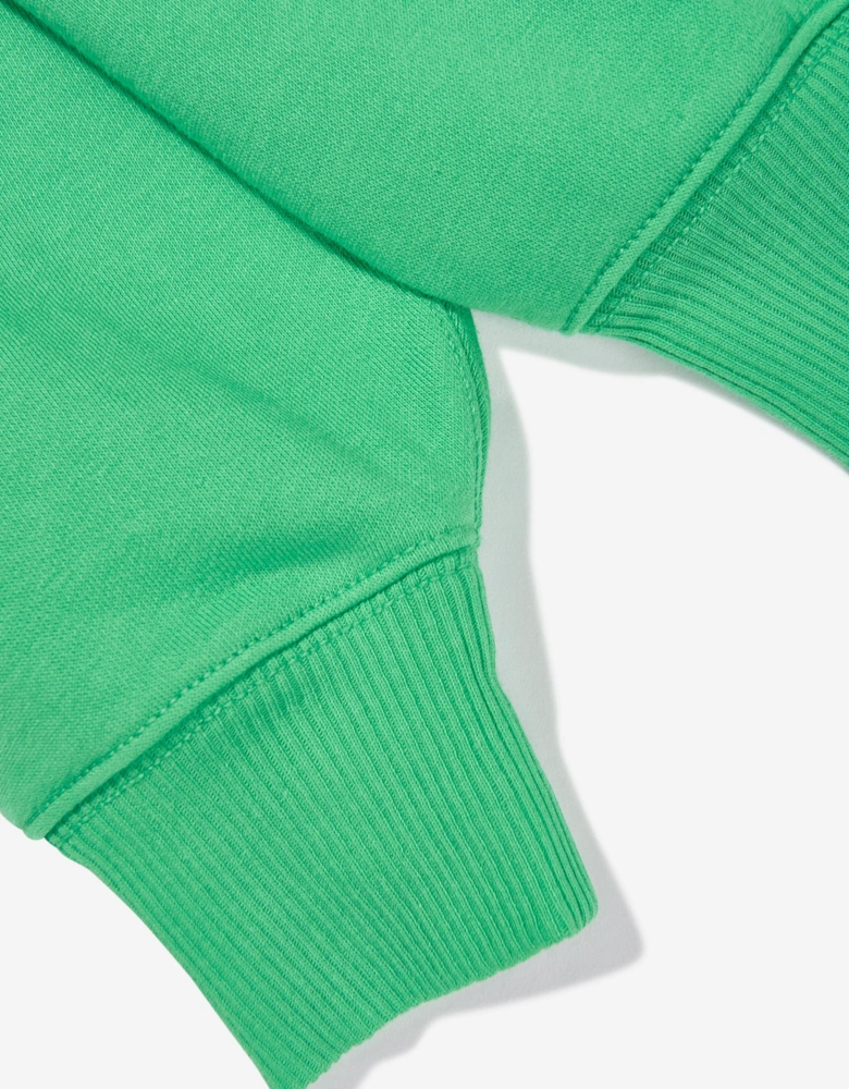 Girls Bubble Hoodie in Green
