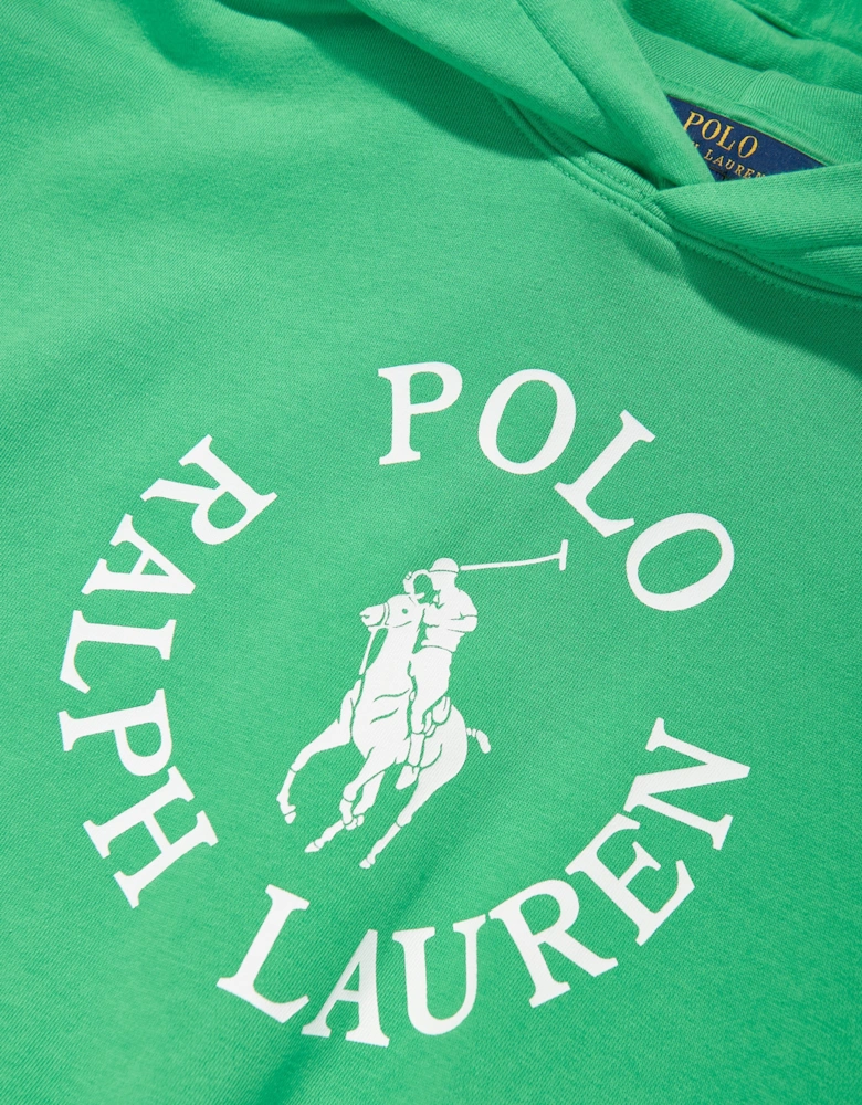 Girls Bubble Hoodie in Green