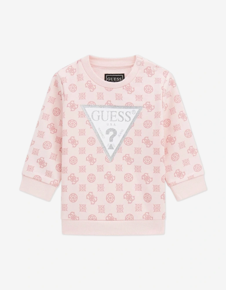 Baby Girls Leggings Set in Pink