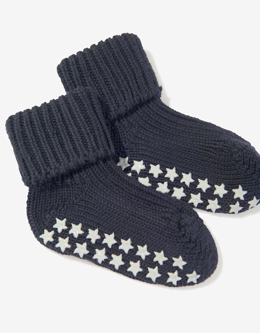 Baby Cotton Catspads House Socks in Navy