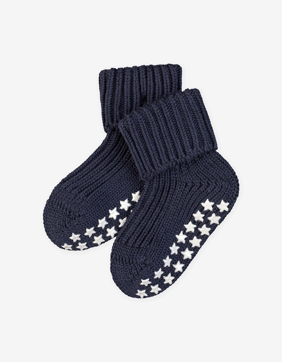 Baby Cotton Catspads House Socks in Navy