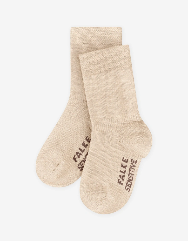 Baby Sensitive Socks in Beige