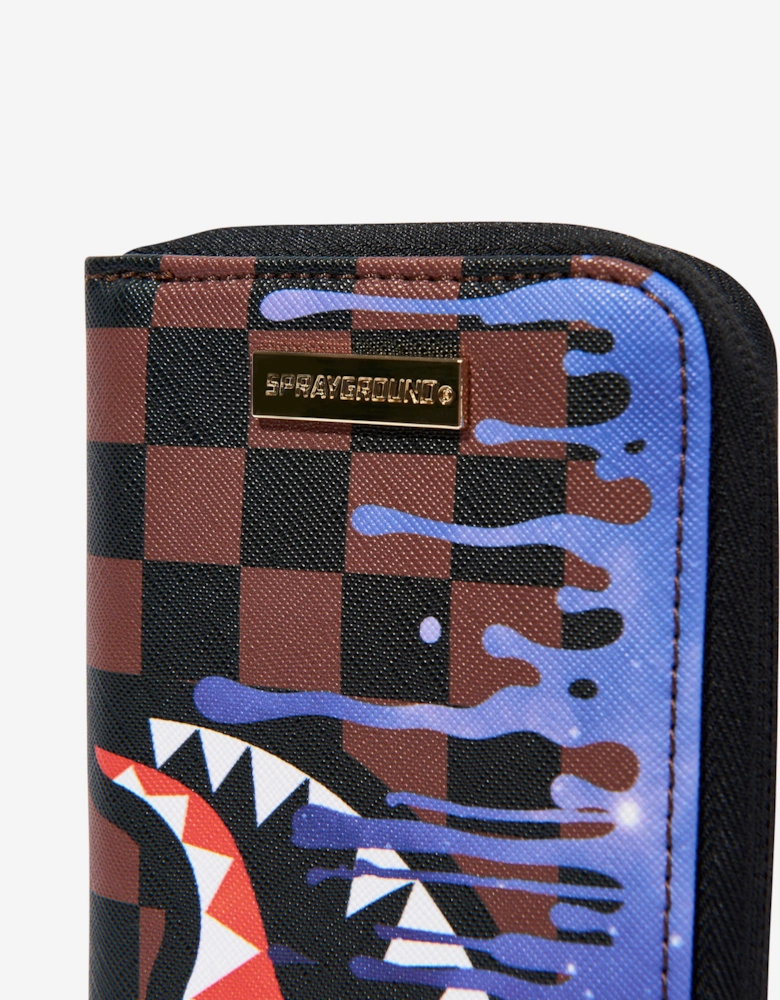 Kids Lost In Space Drip Wallet in Purple (11.43cm)