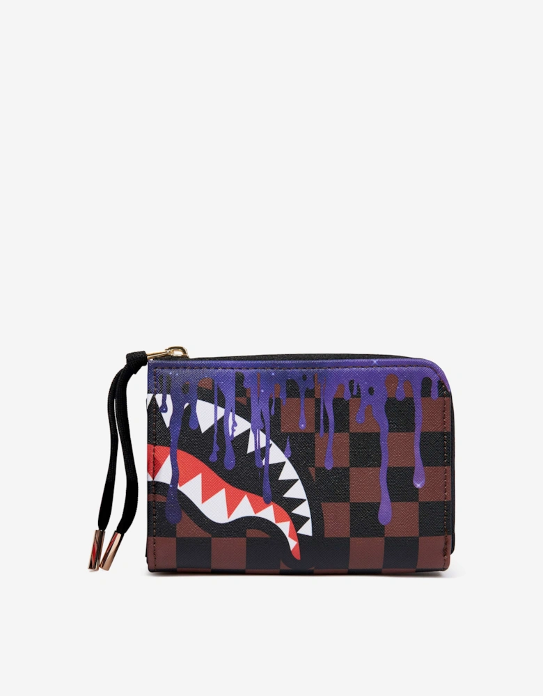 Kids Lost In Space Drip Wallet in Purple (11.43cm)