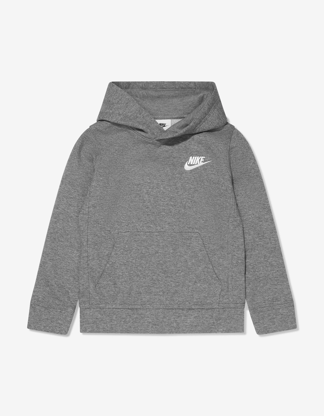 Boys Club Fleece PO Hoodie in Grey, 5 of 4