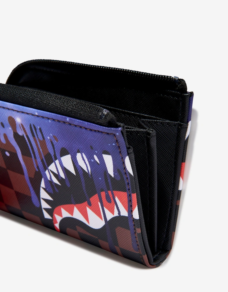 Kids Lost In Space Drip Wallet in Purple (11.43cm)