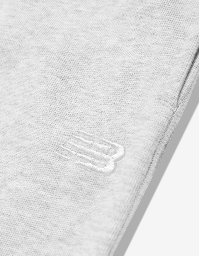 Boys French Terry Small Logo Joggers in Grey