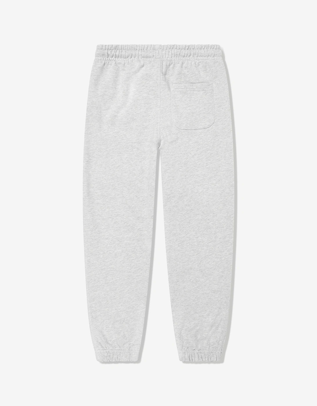 Boys French Terry Small Logo Joggers in Grey