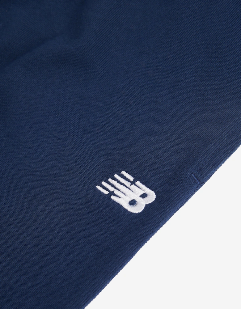 Boys French Terry Small Logo Joggers in Navy
