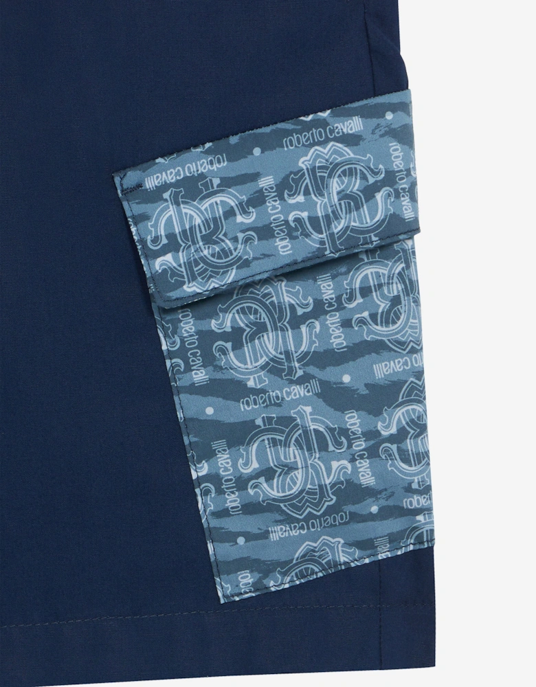 Boys Cargo Shorts in Navy