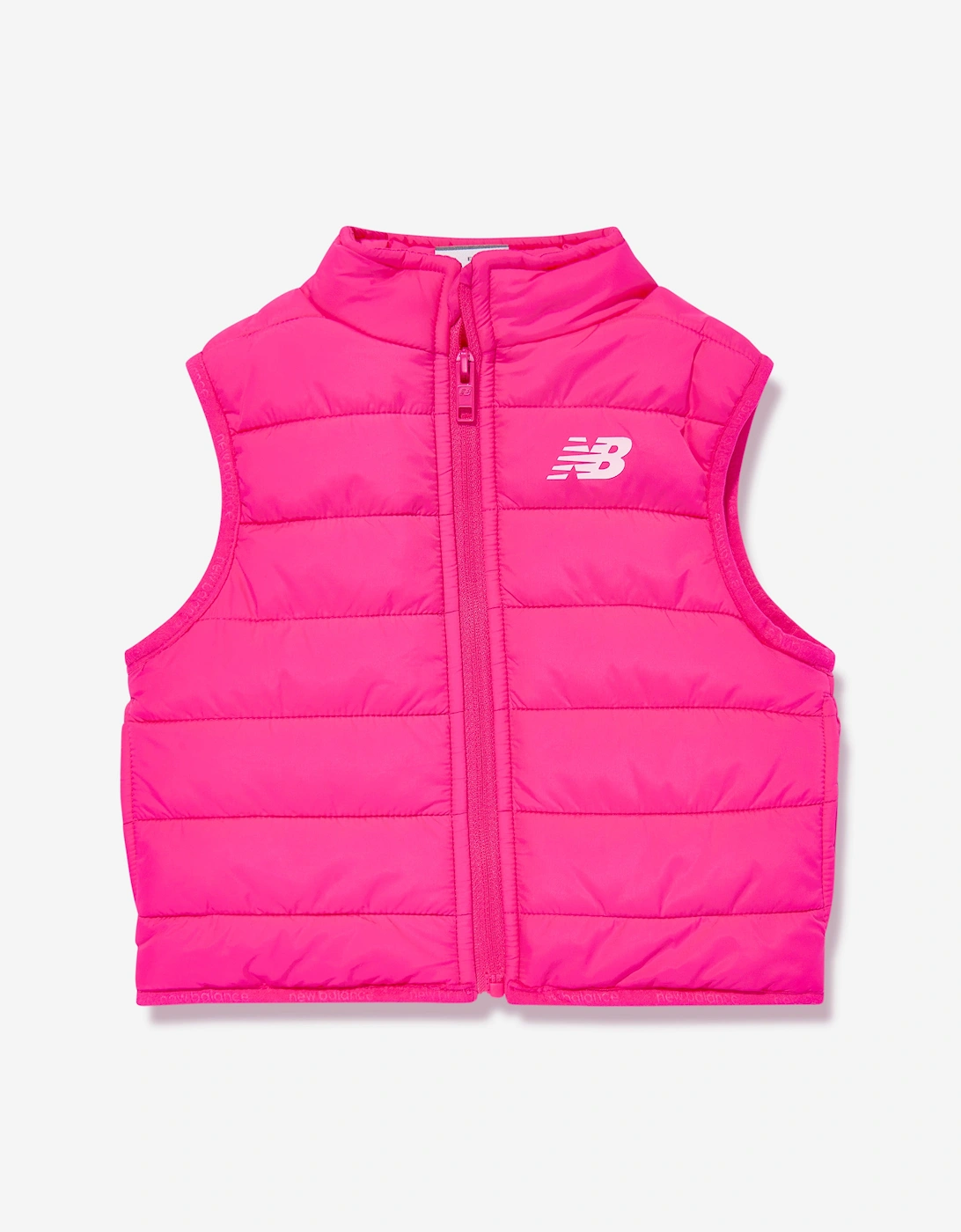 Girls Tracksuit and Gilet Set in Pink
