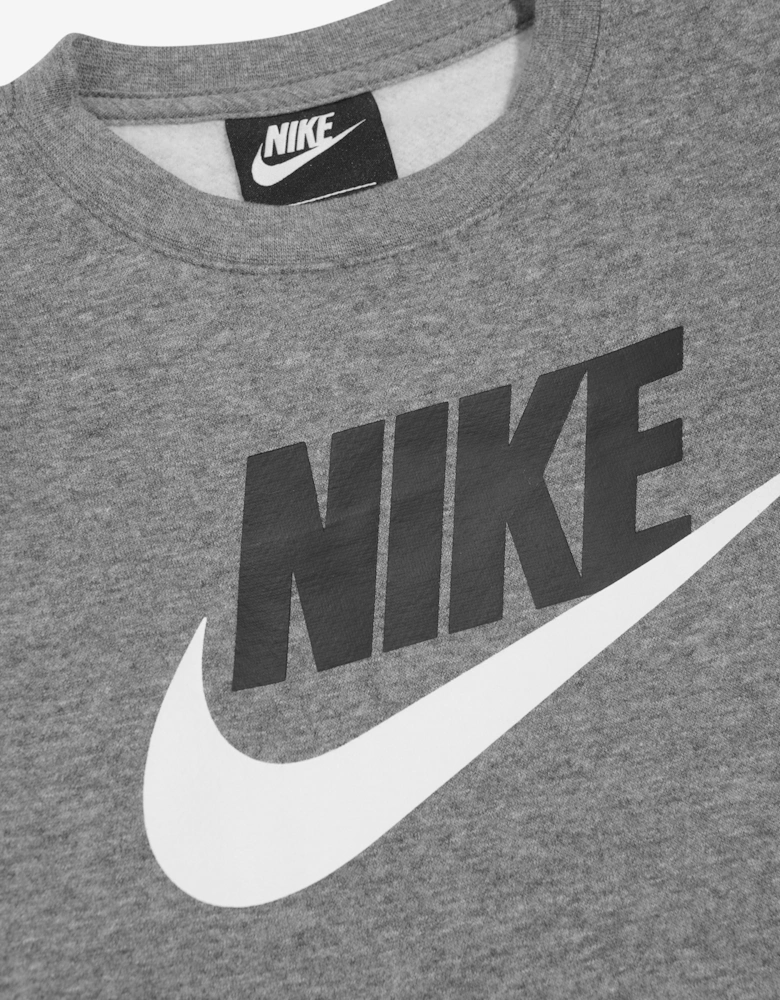 Boys Club HBR Fleece Sweatshirt in Grey