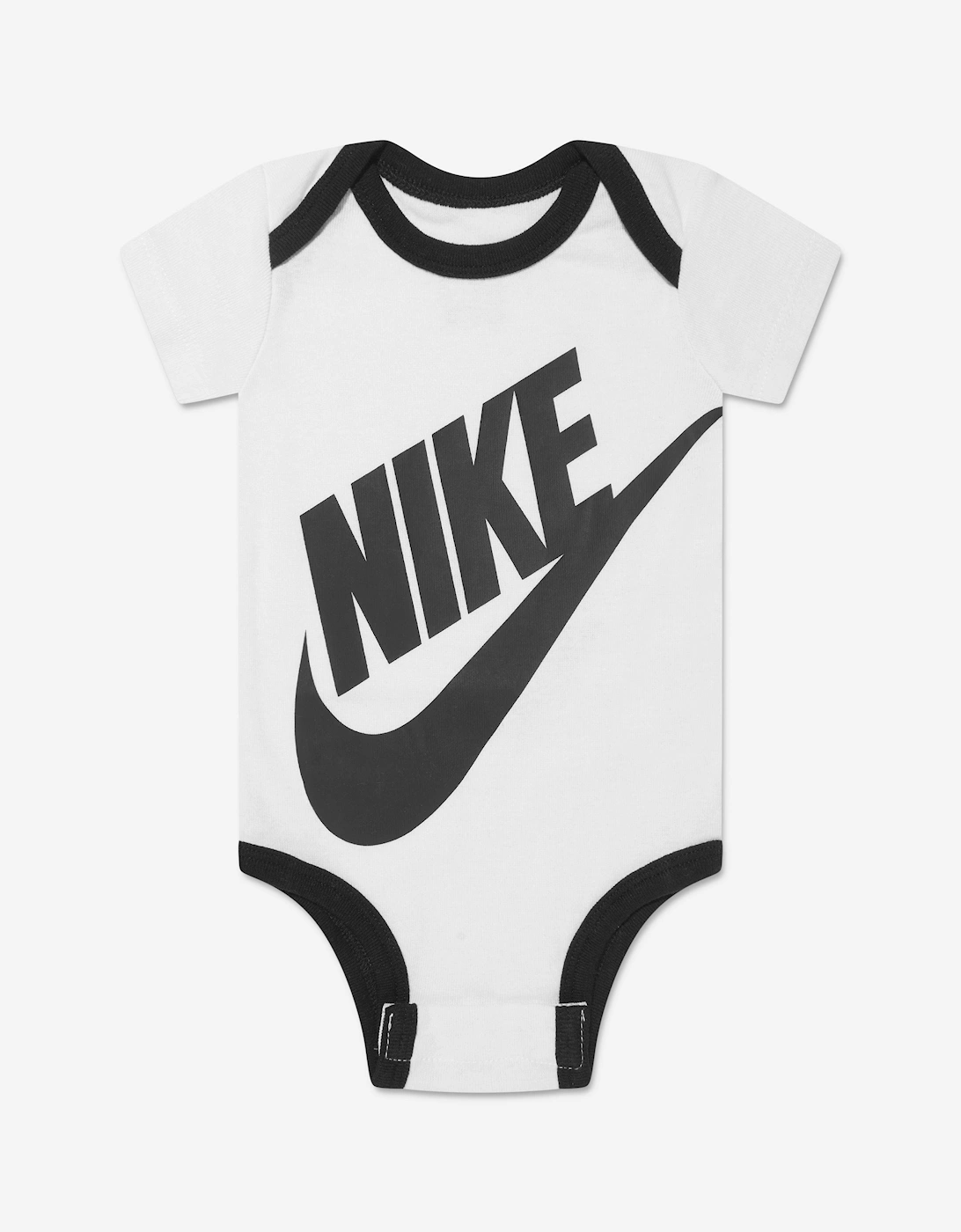 Baby Boys Futura Logo Box Bodysuit Set in White