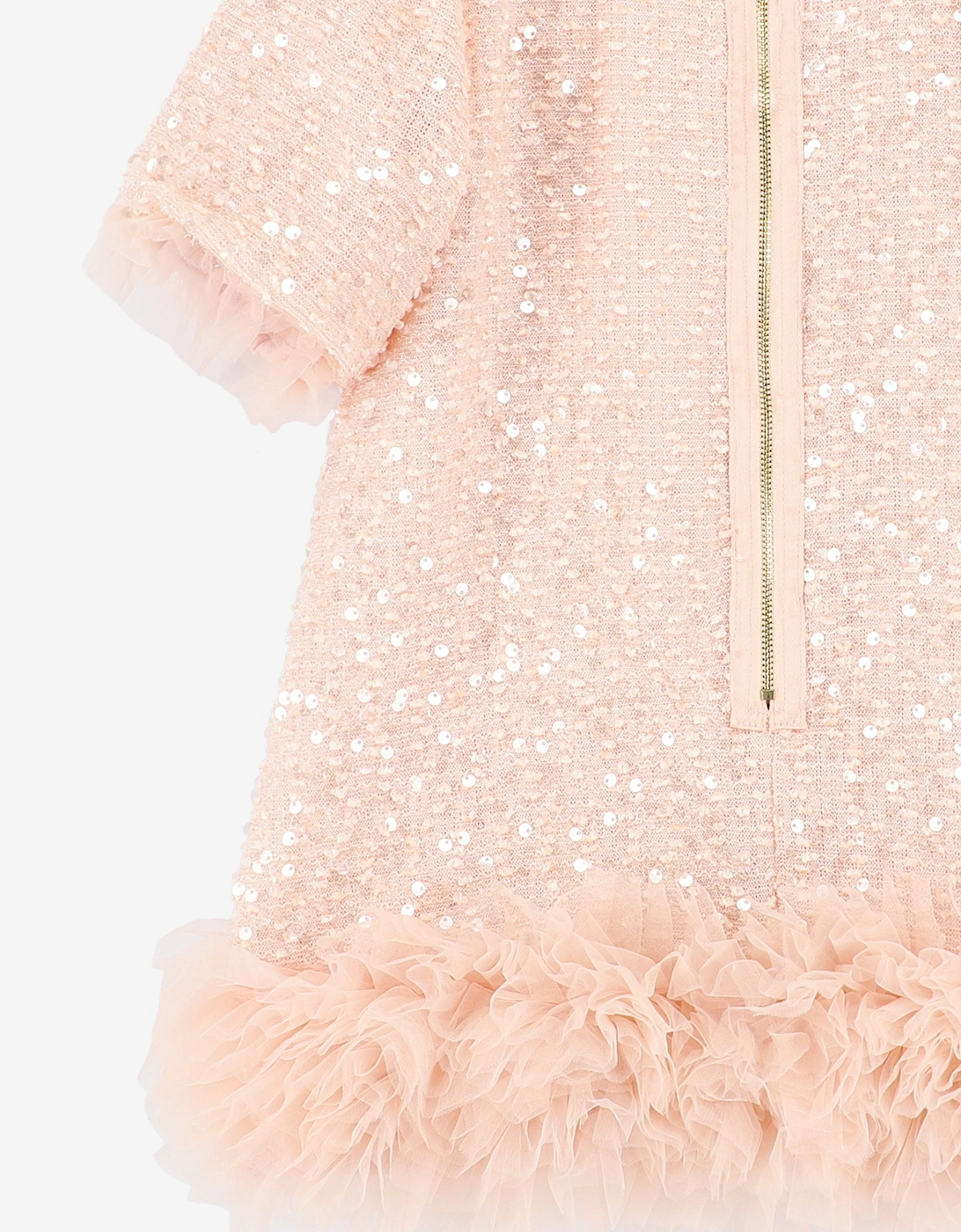 Angels Face Girls Sasha Sequin Dress in Pink