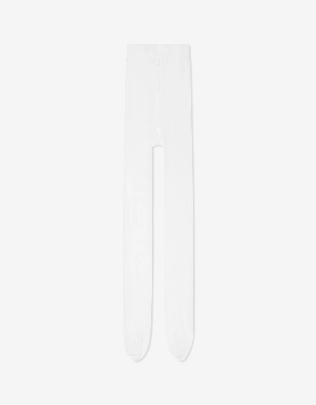 Girls Pure Matt 30 Denier Tights in White