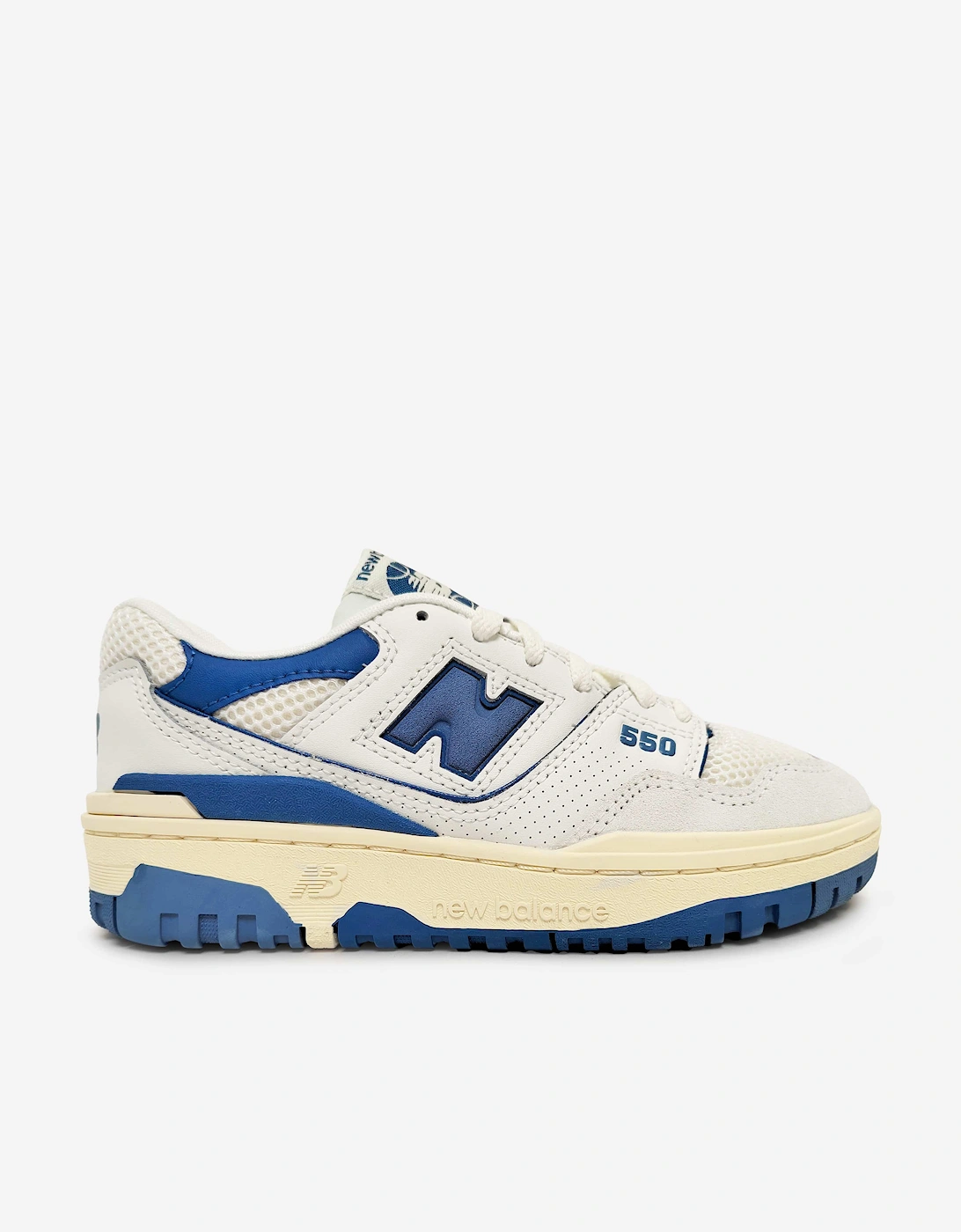 Kids B550 Trainers in Blue, 5 of 4