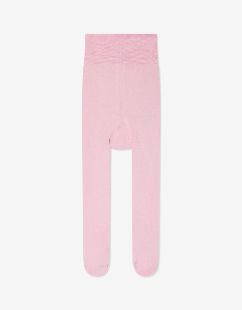 Baby Girls Family Tights in Pink
