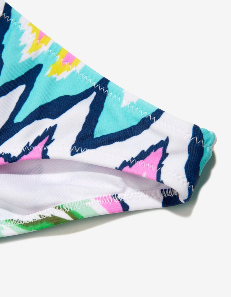 Girls Akeno Zig Zag Bikini in Multicolour