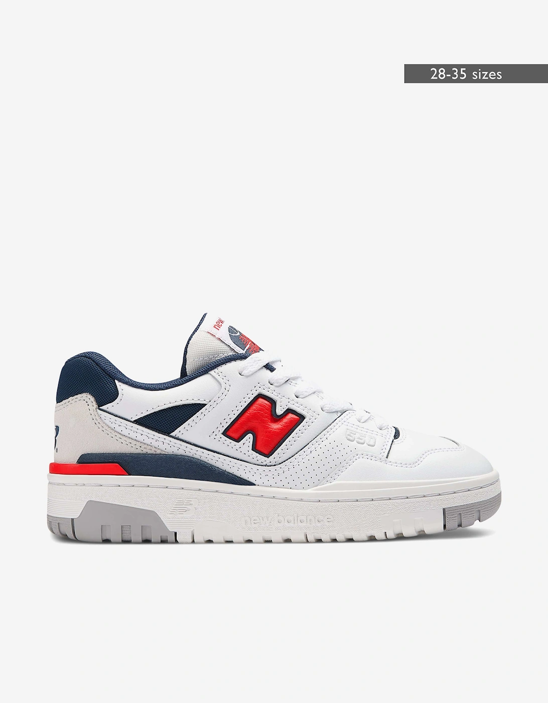 Kids B550 Trainers in White, 9 of 8