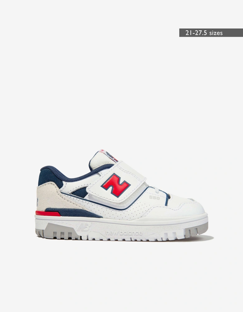 Kids B550 Trainers in White