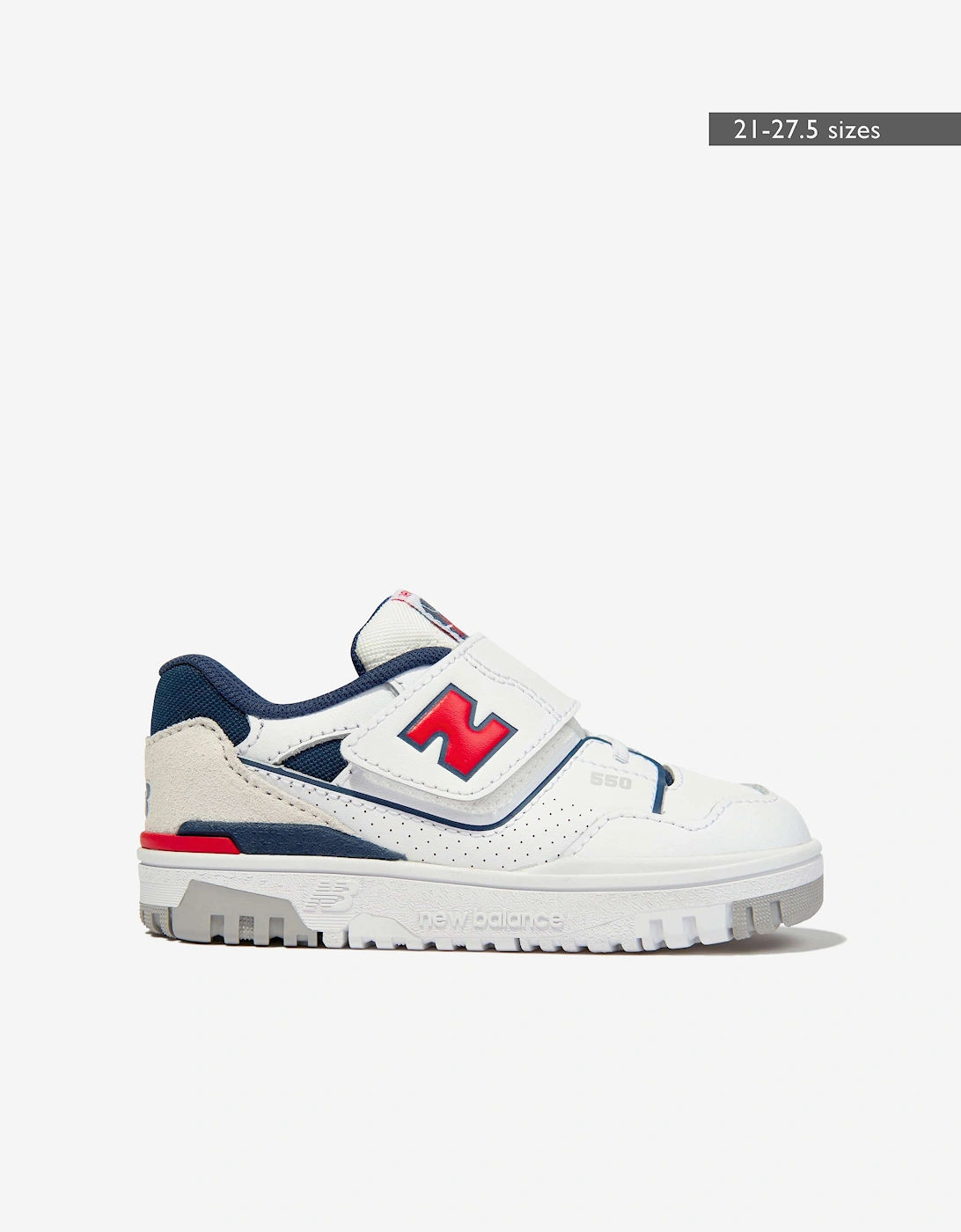 Kids B550 Trainers in White