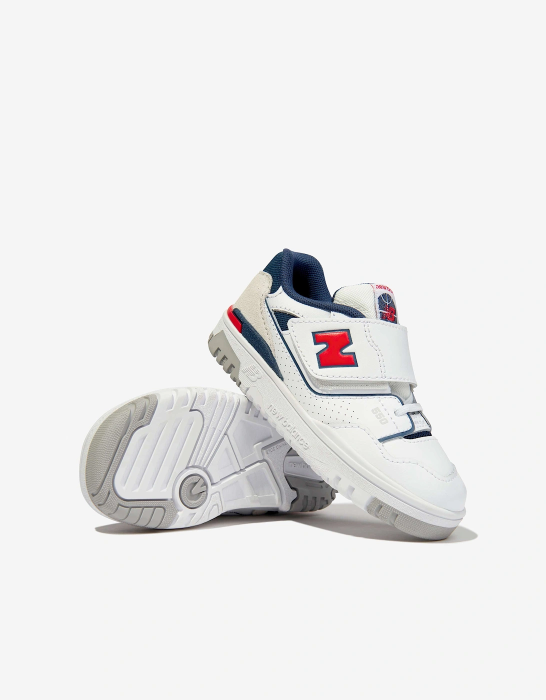 Kids B550 Trainers in White