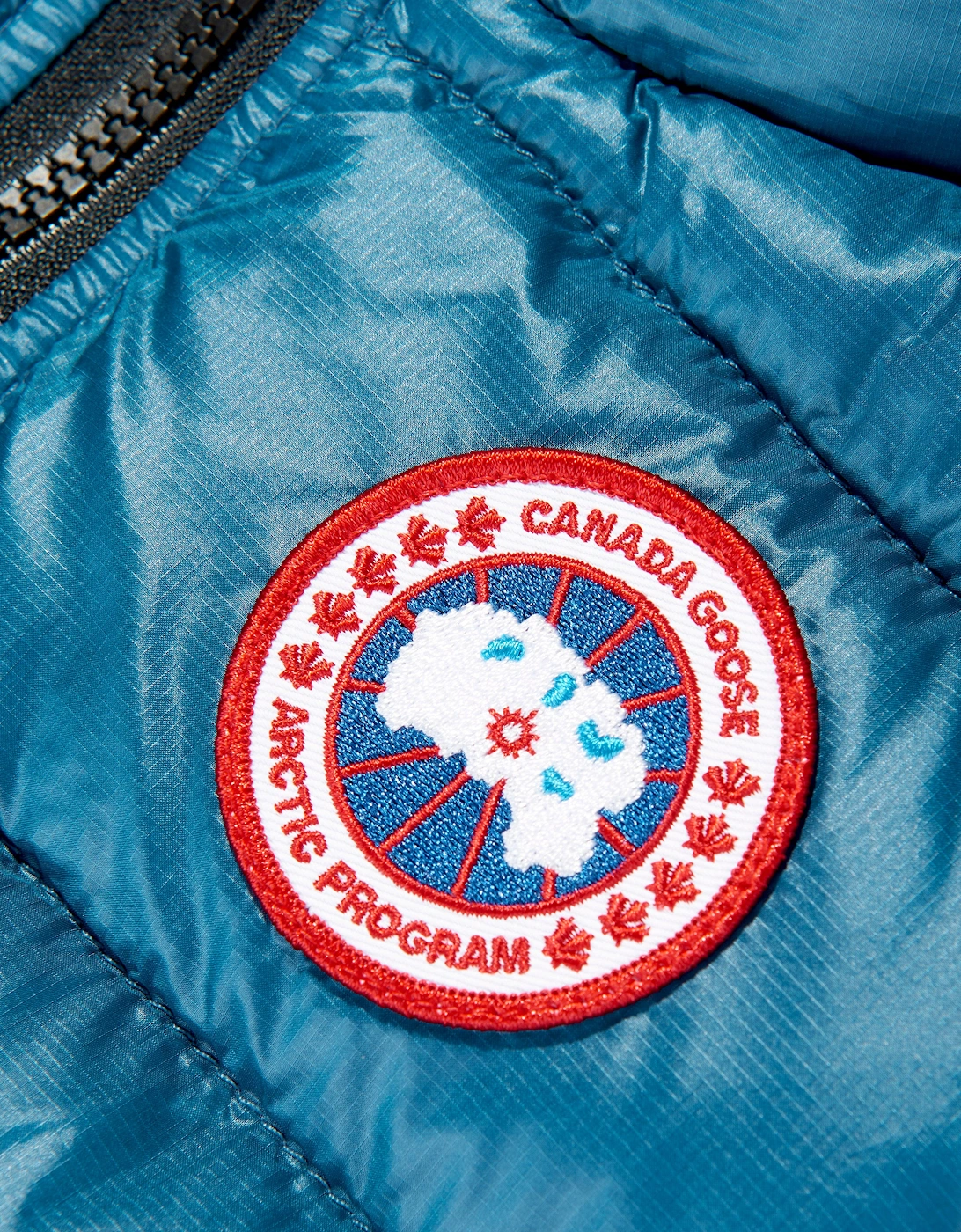 Boys Down Padded Crofton Gilet in Blue