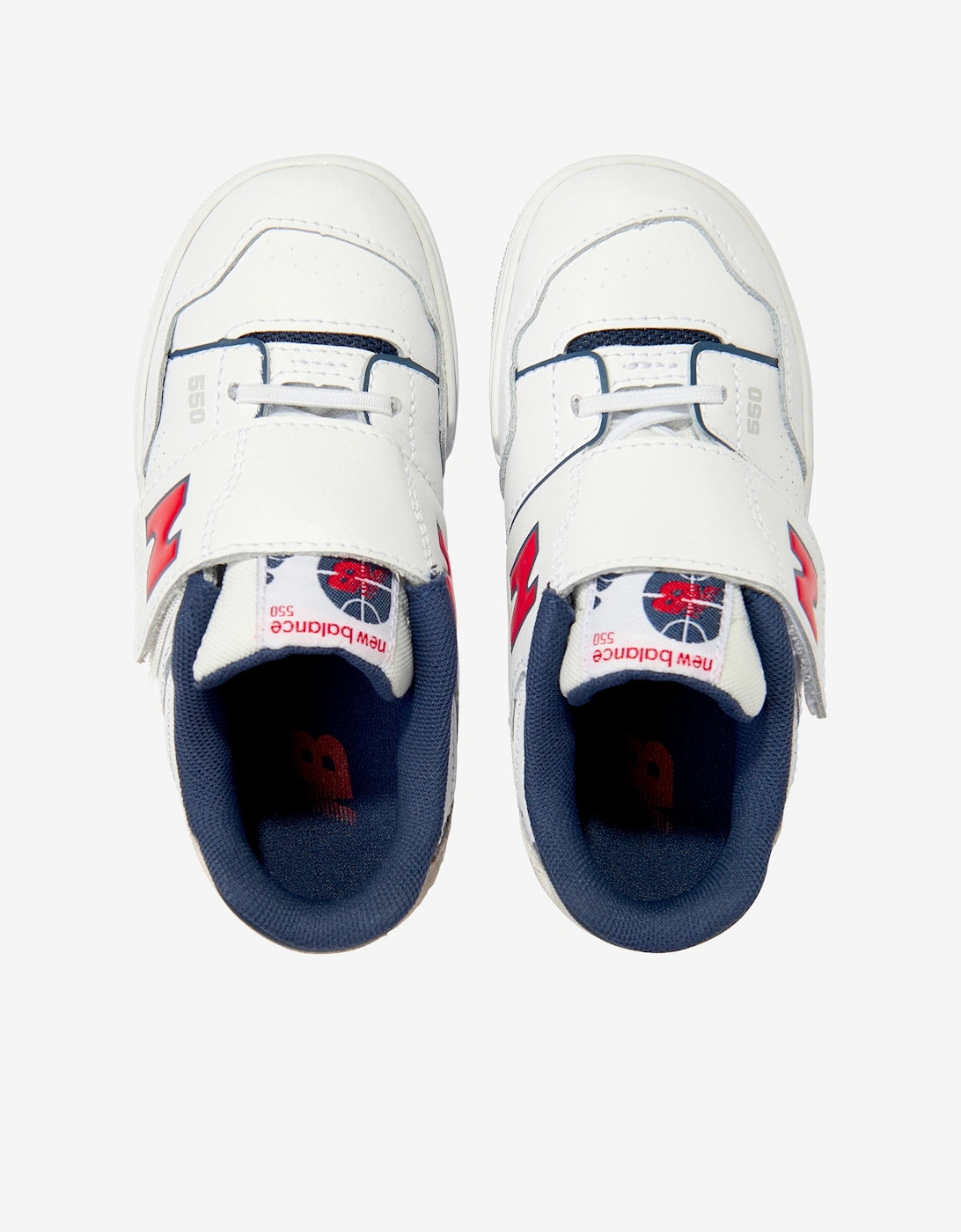 Kids B550 Trainers in White