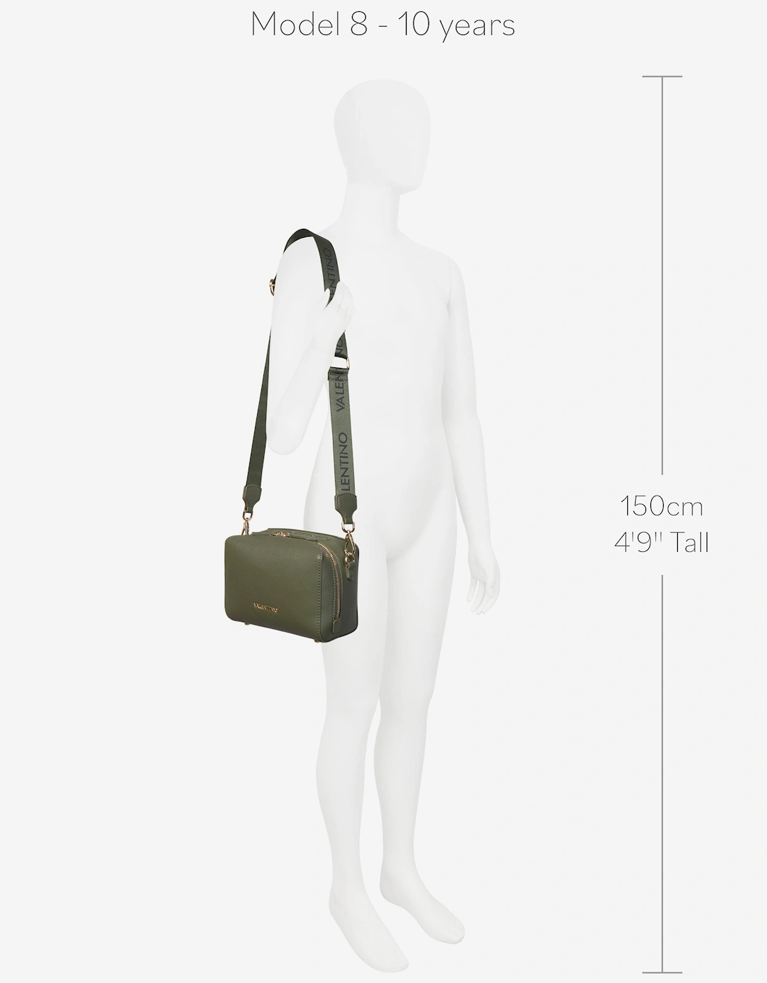 Pattie Crossbody Bag in Green (19.5cm)