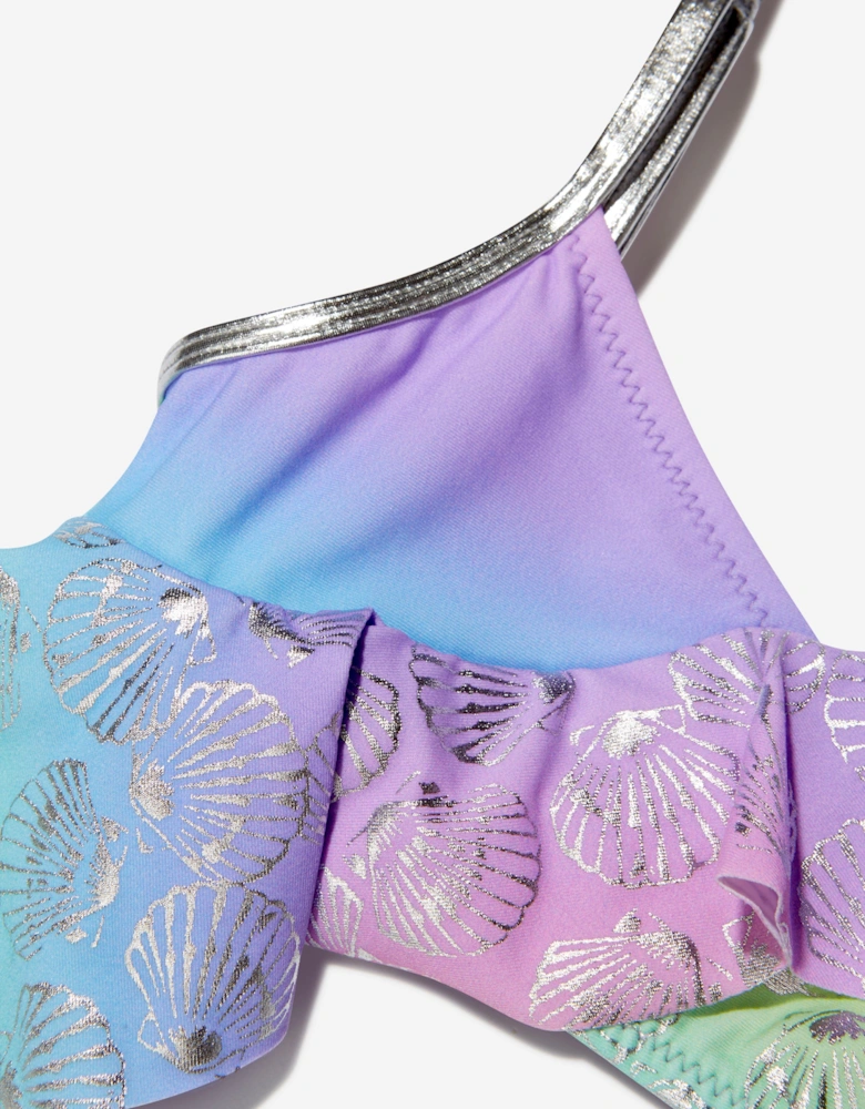 Girls Gig Rainbow Bikini in Multicolour