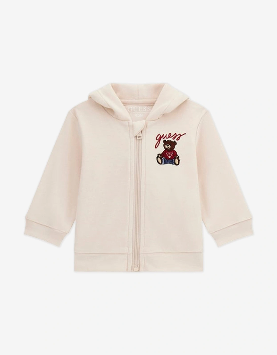 Baby Teddy Bear Tracksuit Set in Beige