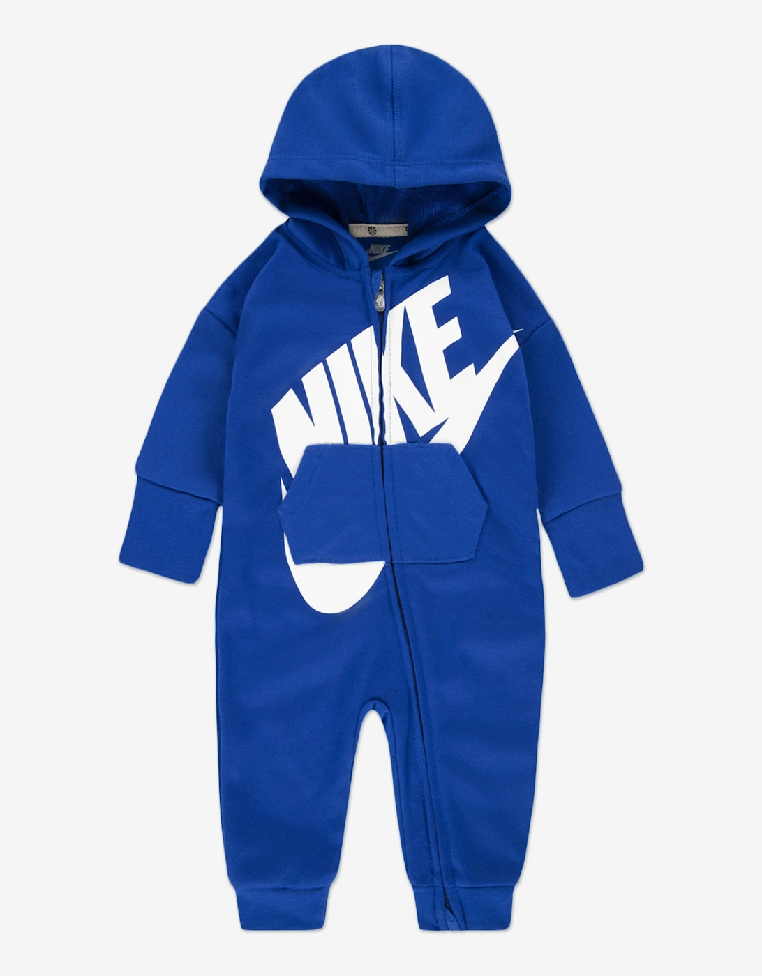 Baby Boys Sustainable Coverall in Blue, 5 of 4