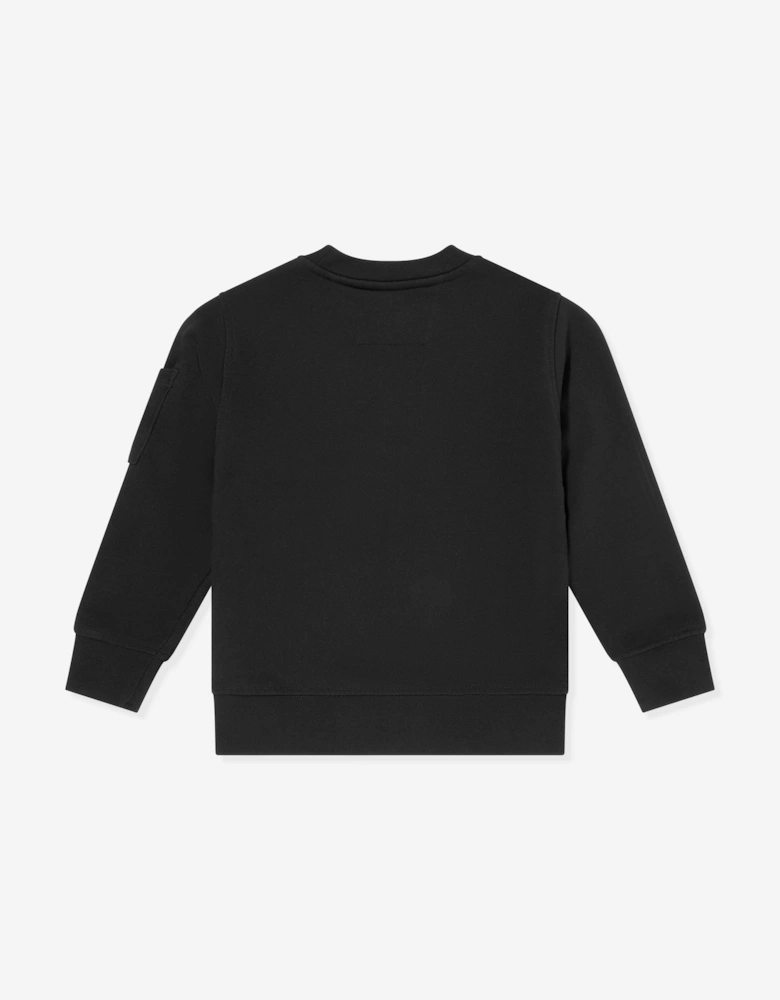 C.P. Company Boys Lens Sweatshirt in Black