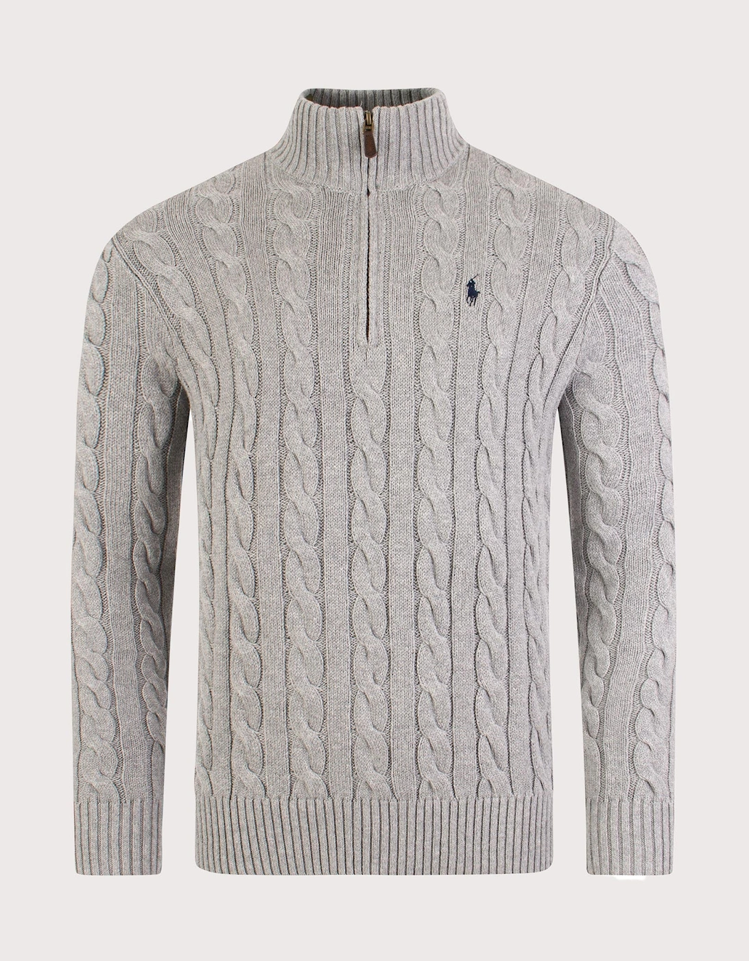 Cable Knit Quarter Zip Jumper, 3 of 2