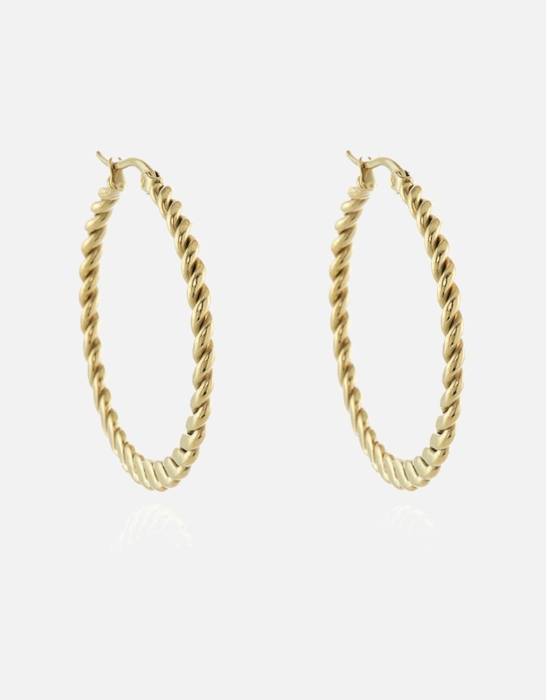 Abital Gold Hoop Earrings