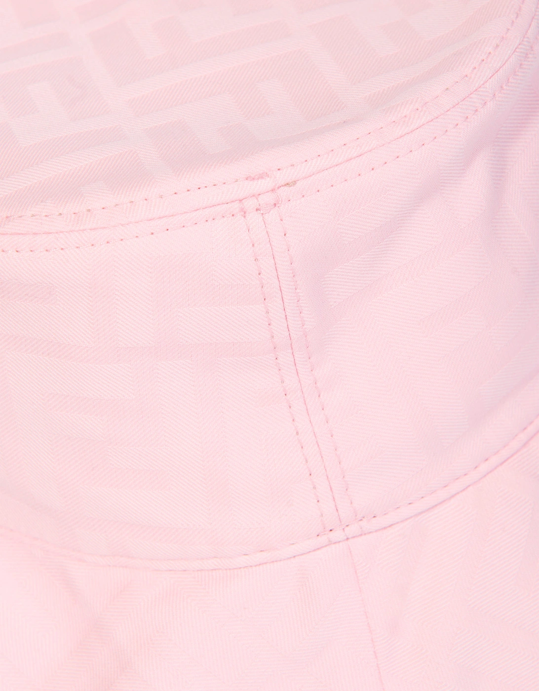 Girls FF Jaquard Logo Bucket Hat in Pink