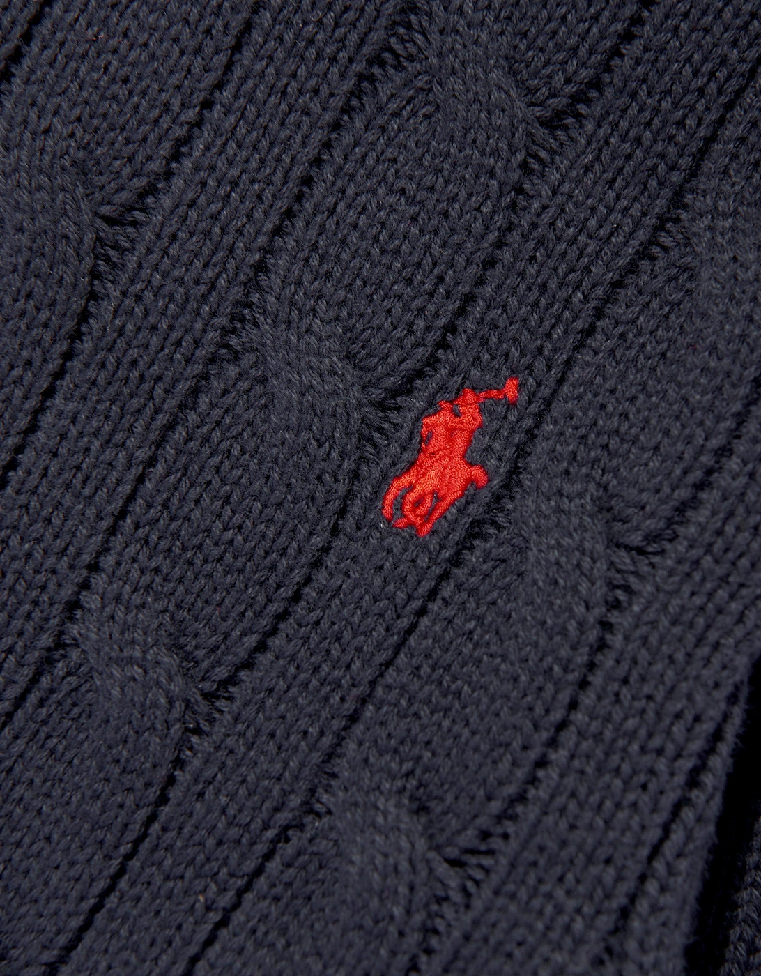 Boys Half Zip Jumper in Navy