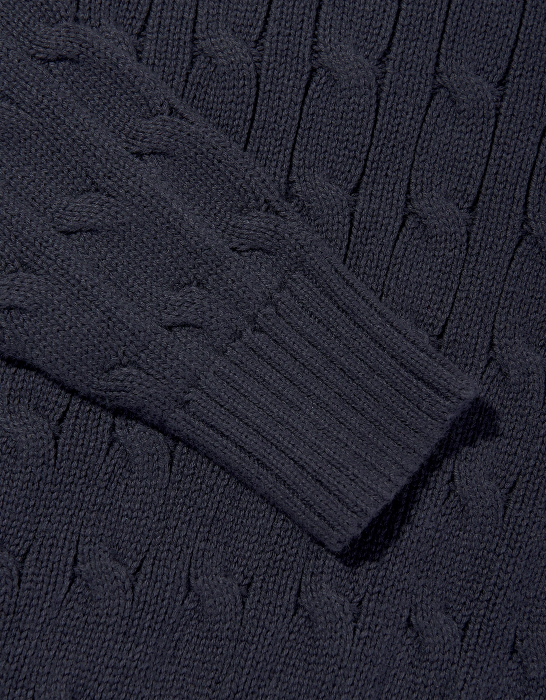 Boys Half Zip Jumper in Navy