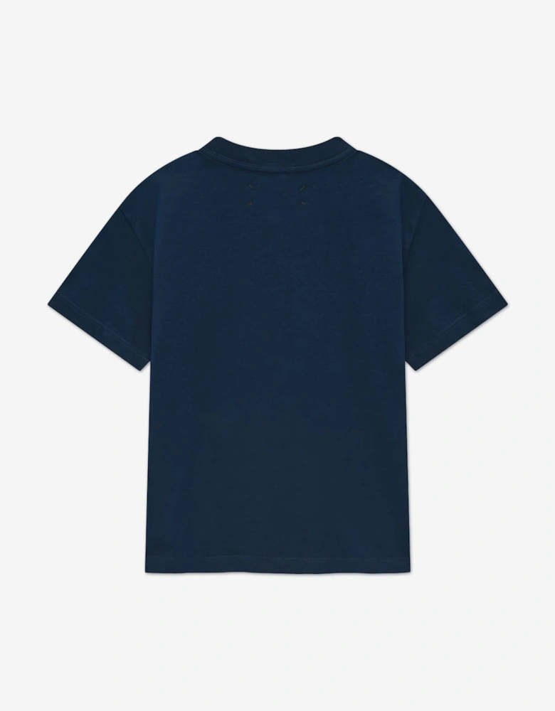 Kids Tiger T-Shirt in Navy